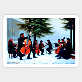 Christmas Music 1 Sticker